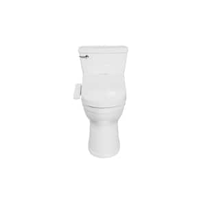 Advanced Clean 1.0 SpaLet Bidet Seat with Champion 4-HET Right Height Elongated 1.28 gpf Toilet in White