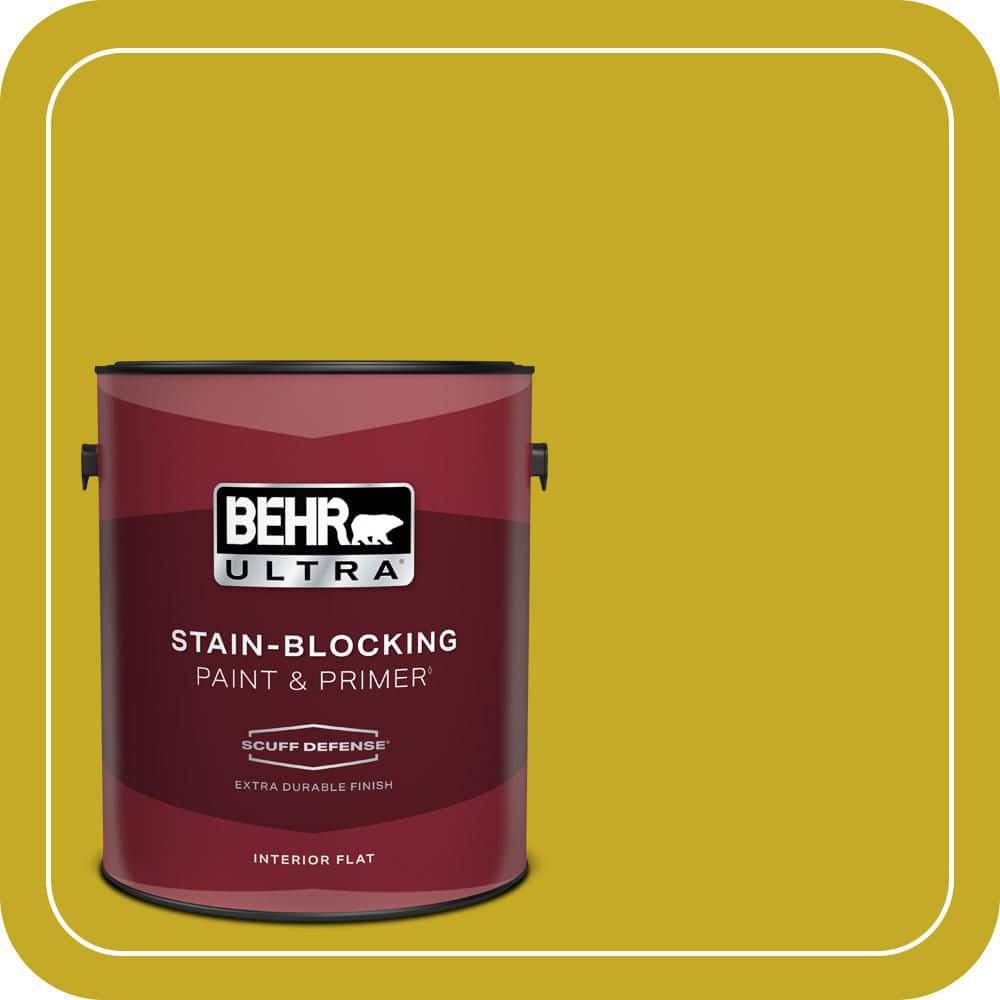 1 gal. Home Decorators Collection #HDC-MD-03 Citronette Extra Durable Flat Interior Paint & Primer price history on PriceWatchPro