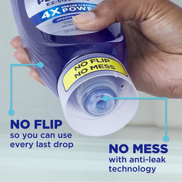 Platinum Bleach Alternative 24.3 oz. Clean Lemon Scent Liquid Dish Soap