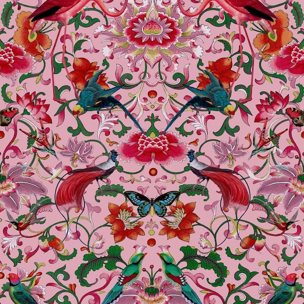 Transform Splendid Pink Peel & Stick Wallpaper