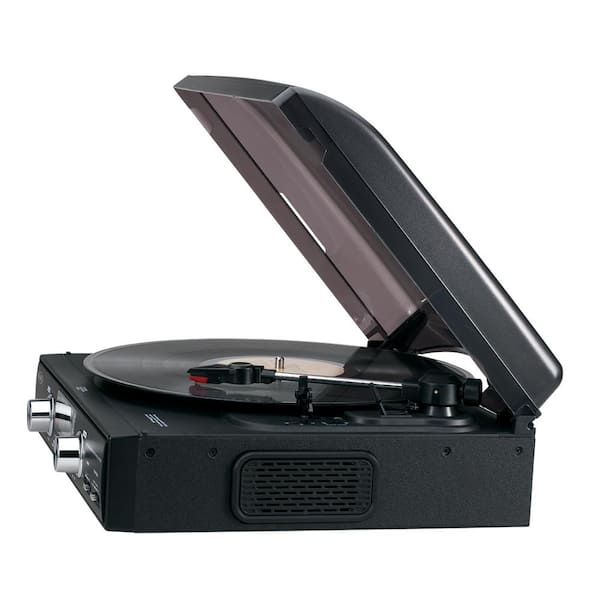 JENSEN Digital 3-Speed Stereo Turntable with MP3 Encoding and AM