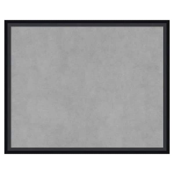 Amanti Art Lucie Black 21 in. x 17 in Framed Magnetic Board