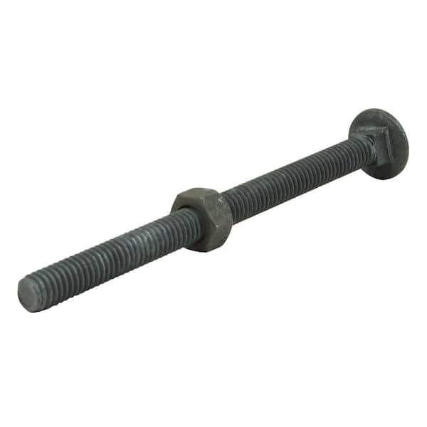 Everbilt 5/16 in. x 4-1/2 in. Carg Bolt/Nut Chain Link Fence Fitting (10-Sets/Bag)