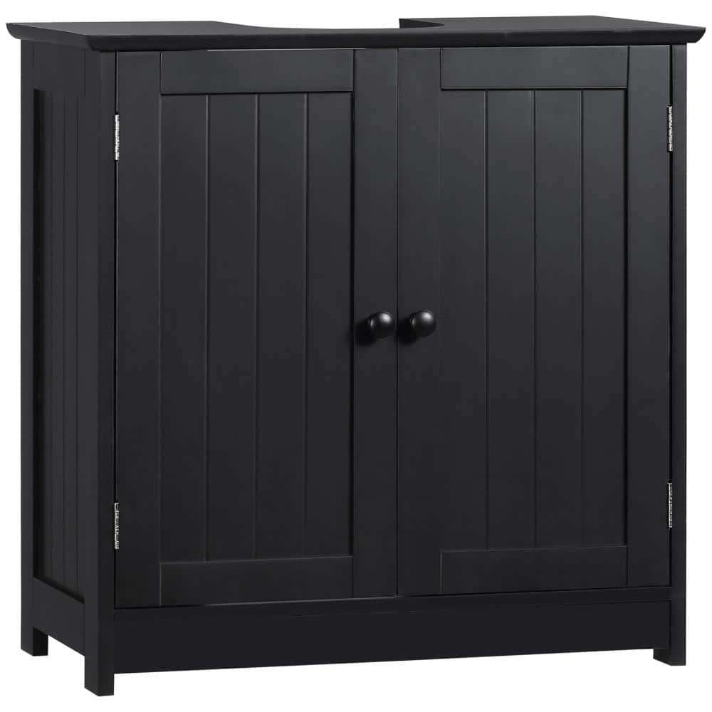 23.5 in. Black Bath Vanity without Sink, Bathroom Cabinet with 2 Doors and Shelf price history on PriceWatchPro