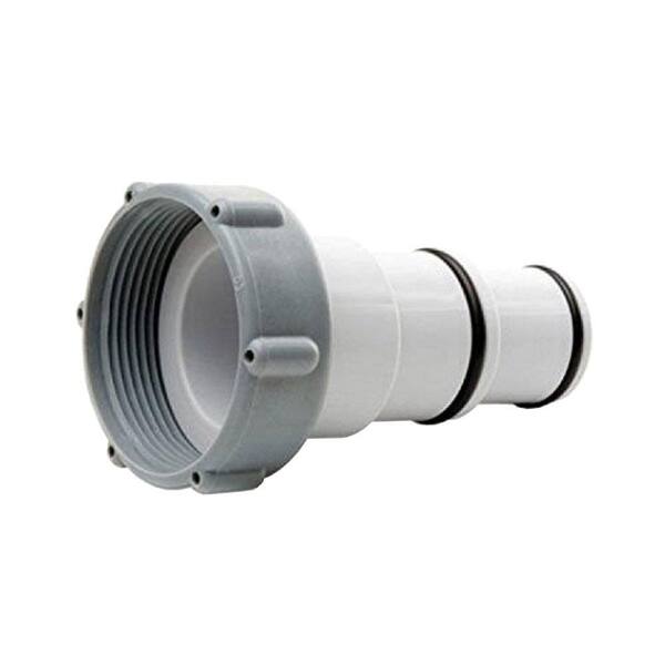 INTEX Replacement Hose Adapter w/Collar for Threaded Connection Pumps  (4-Pack) 4 x 25007 - The Home Depot
