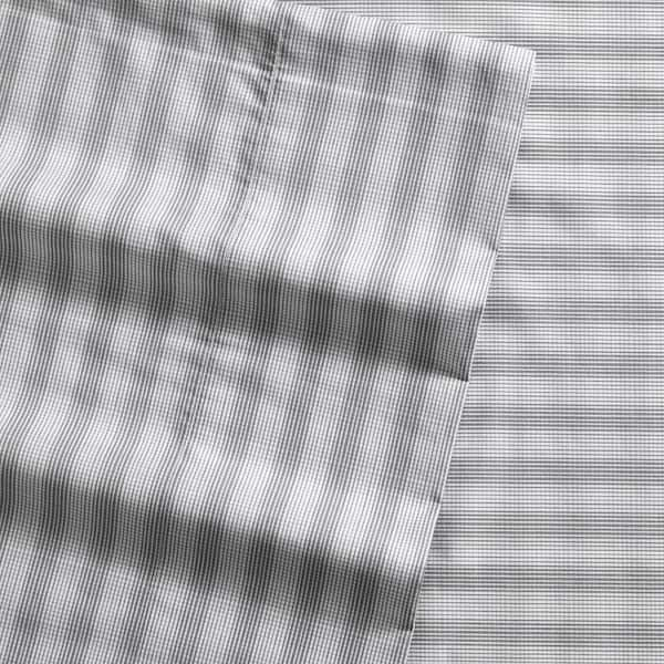 Nautica Michael Plaid 4-Piece Gray Cotton Full Sheet Set USHSA01228466 -  The Home Depot