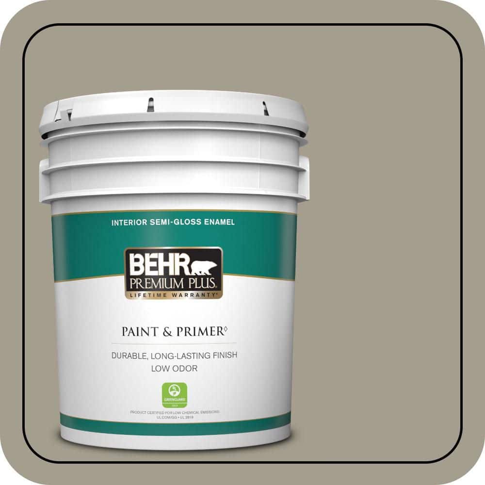 5 gal. #720D-4 Ashwood Semi-Gloss Enamel Low Odor Interior Paint & Primer price history on PriceWatchPro