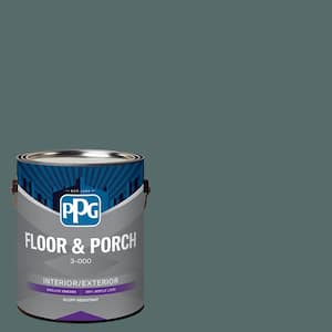 1 gal. PPG1145-6 Juniper Berry Satin Interior/Exterior Floor and Porch Paint