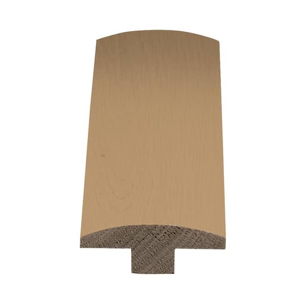 ASPEN FLOORING Leonard 0.625 in. Thick x 2 in. Width x 77 in. Length T-Mold European White Oak Hardwood Trim