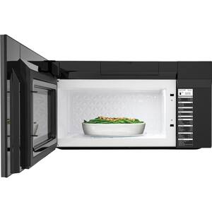 30 in. 1.9 cu. ft. Over the Range Microwave with Sensor Cook in Black Stainless Steel