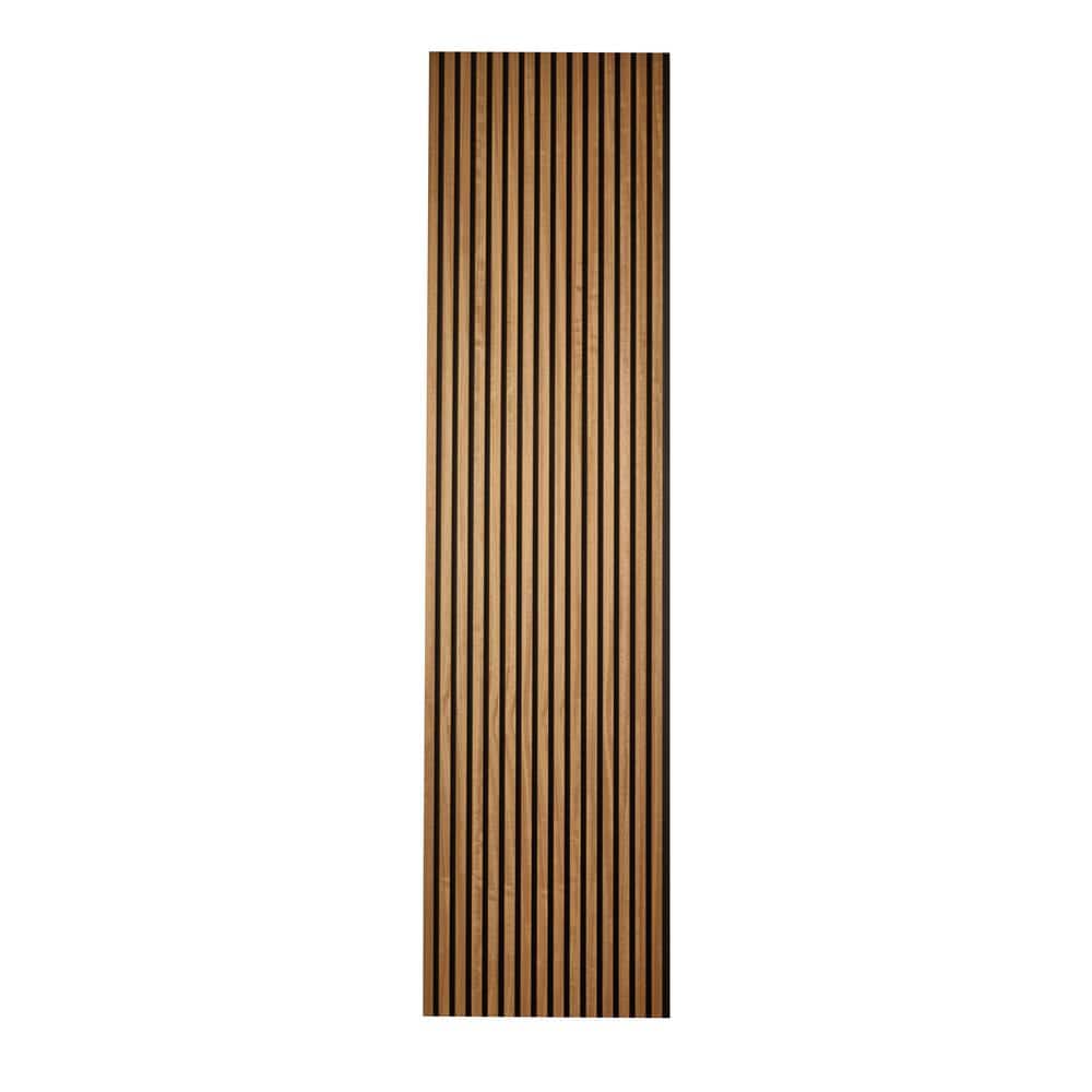 1 Natural African Walnut Acoustic decorative wall paneling Slat Wood Panels