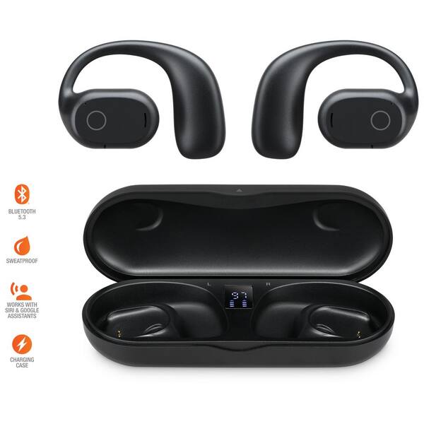 iLive Black True Wireless Bluetooth Earbuds and In-ear IAEBTO34B