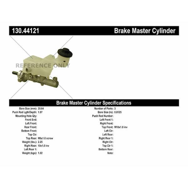 Centric Parts Brake Master Cylinder