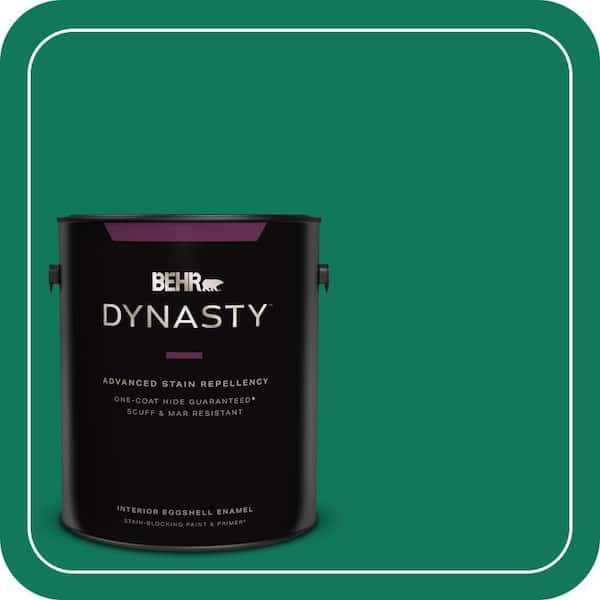 BEHR DYNASTY 1 gal. #MQ4-14 Soapstone One-Coat Hide Eggshell Enamel Interior Stain-Blocking Paint & Primer