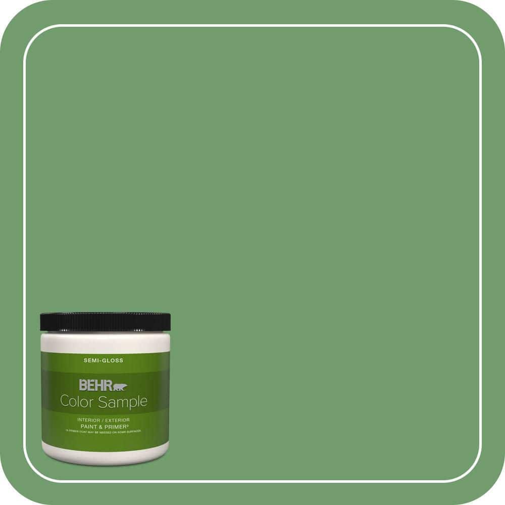 8 oz. #450D-6 Shire Green Semi-Gloss Interior/Exterior Paint & Primer Color Sample price history on PriceWatchPro