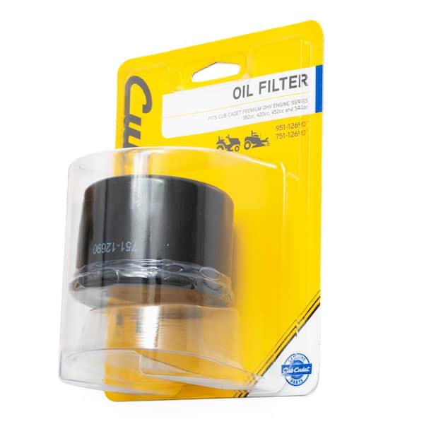 Premium OHV Engine 382 cc, 420 cc, 452 cc, and 547 cc Oil Filter OE#  951-12690 / 751-12690