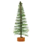 5 in. Green Artificial Village Christmas Tree