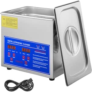 Ultrasonic Jewelry Cleaner 3L Ultrasonic Cleaner with Digital Timer and Heater for Glasses Watch Ring Professional 40KHZ