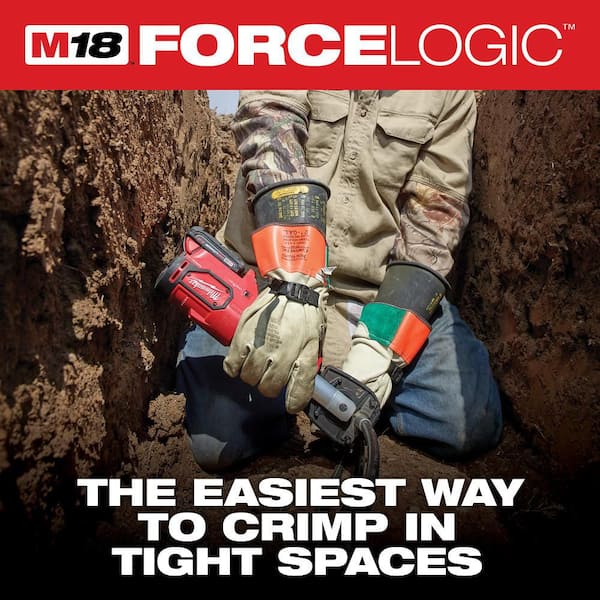 me.0_0.me Milwaukee M18 18V Lithium-Ion Cordless FORCE LOGIC 6-Ton Utility