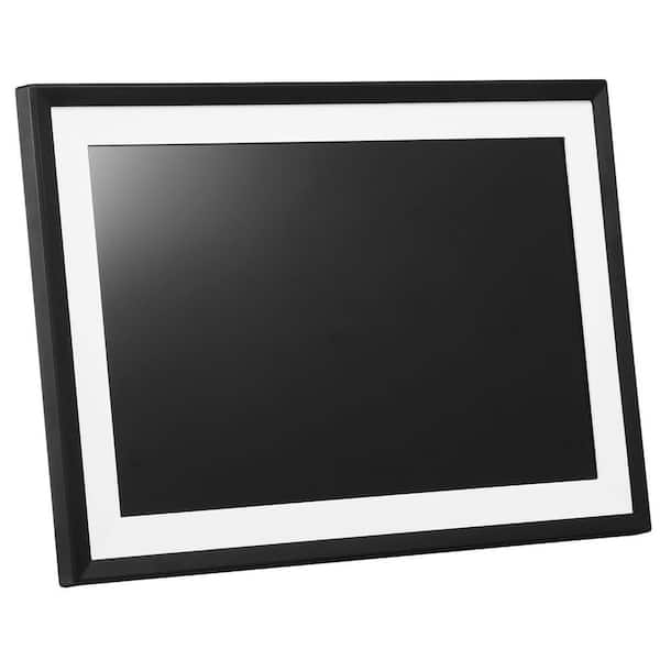 10.24 in. Black & White Digital Picture Frame with Wi-Fi 720p, 10. 1in. 1280x800 HD IPS Touch Screen, 32GB Memory (2-PK)