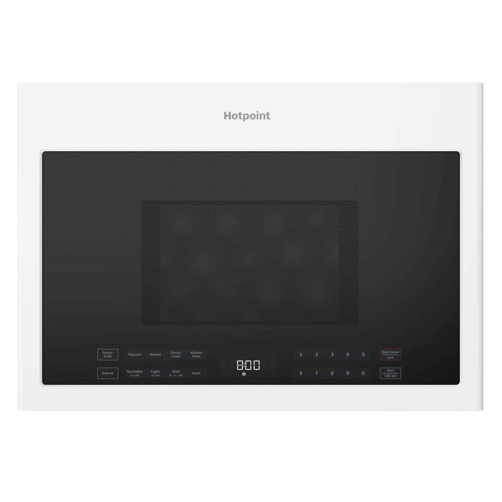 White 24" Over-the-Range Microwave Oven with Sensor Cooking