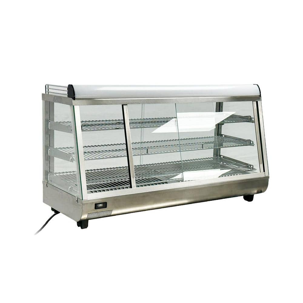 47.83 in. 196.6 Qt. Stainless Steel Commercial Food Warmer Display 3-Tiers Buffet Server ERT7LS with 3-Warming Trays price history on PriceWatchPro