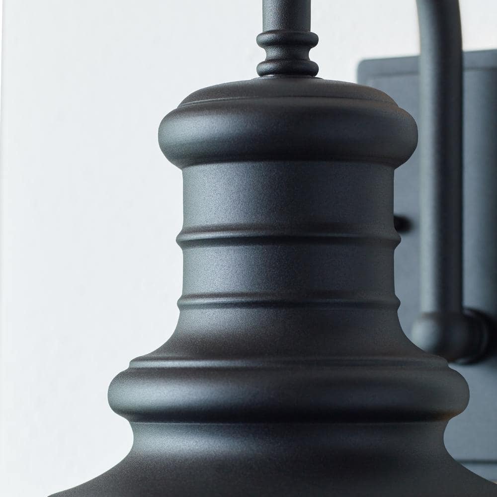 Textured Black Bronze Direct Wired Electric Outdoor Sconce