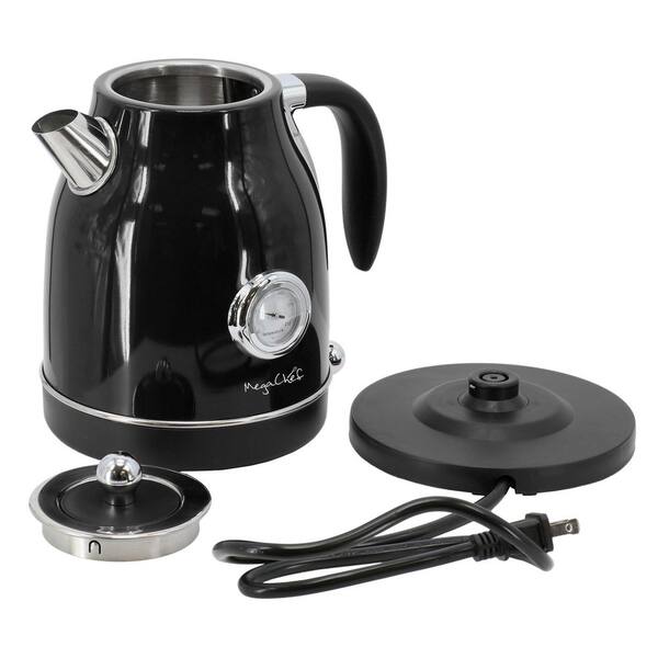 MegaChef Liter Electric Tea Kettle And Slice Toaster Combo