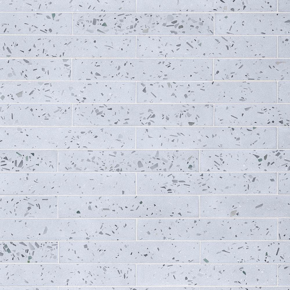 Ivy Hill Tile Fusion Brick Denim Blue 2.48 in. x 15.74 in. Natural Terrazzo  Cement Subway Wall Tile (5.38 sq. ft./Case) EXT3RD108301 - The Home Depot