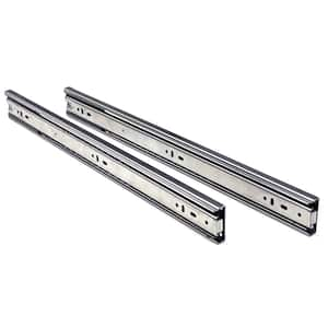 16 In Side Mount Soft Close Full Extension Ball Bearing Drawer Slide With Installation Screws 1 Pair 2 Pieces 4507 16 1 The Home Depot