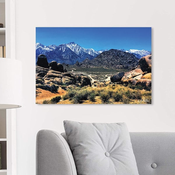 VENICE BEACH Collections Peaks Road by Steven a Heller 1-Piece Unframed Canvas Drawing Print 20 in. x 30 in.