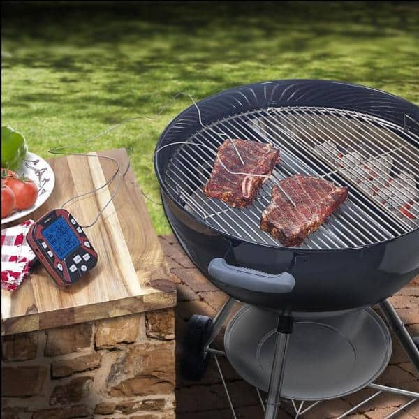 Maverick Red Digital Wireless BBQ and Smoker Thermometer
