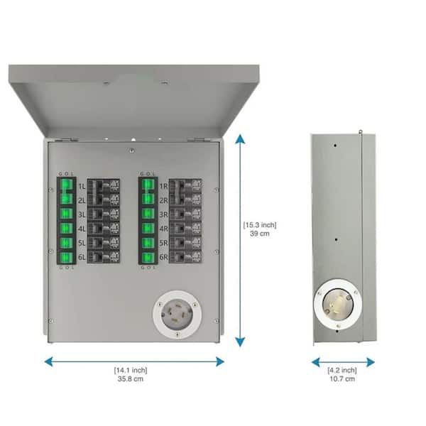 Natures Generator 50A Automatic Generator Transfer Switch