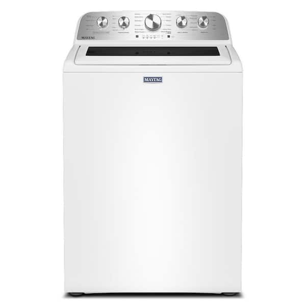 4.7 cu. ft. Top Load Washer in White with Agitator, Pet Pro Option and Extra Power