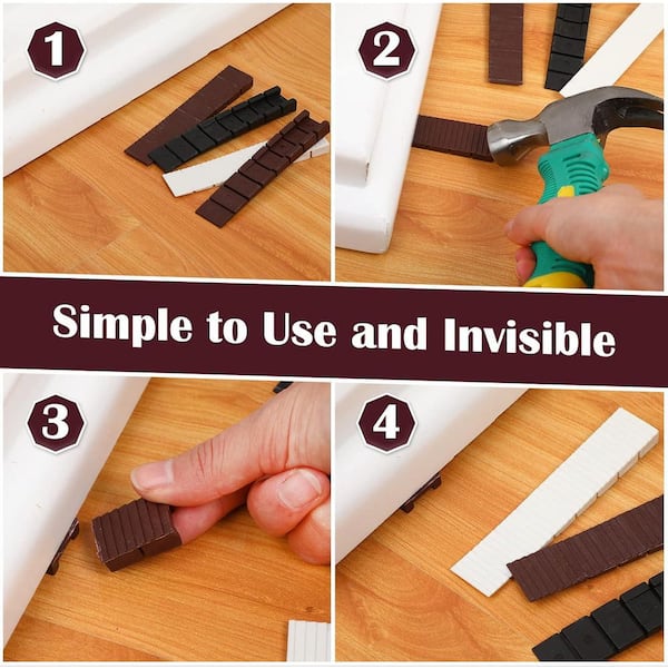 Composite Shims (72 Pack) - Hard Composite Shims For Home Improvement - Never Ro