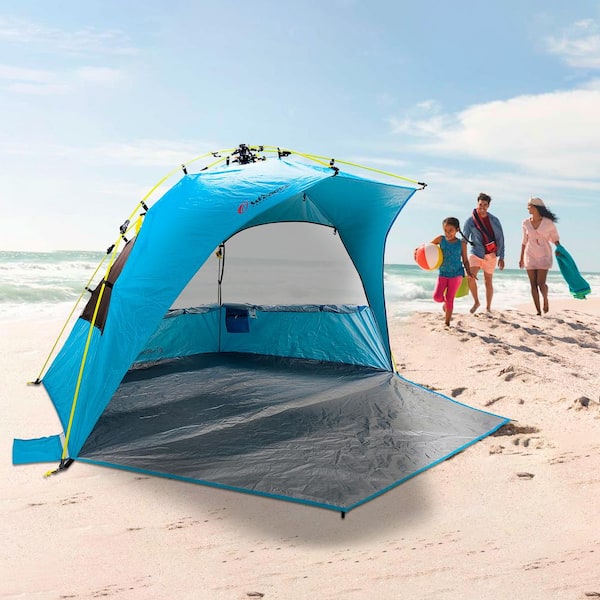 テント・タープ Alpine Pop Up Shelter Tent II EAGLE PEAK 10 ft. x 10 ft. Outdoor Pop Up Slant Leg Canopy