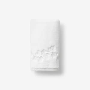Legends Hotel Brighton Embroidered White Cotton Hand Towel