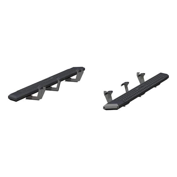 AdvantEDGE Black Aluminum 75-Inch Truck Running Boards, Select Dodge Durango