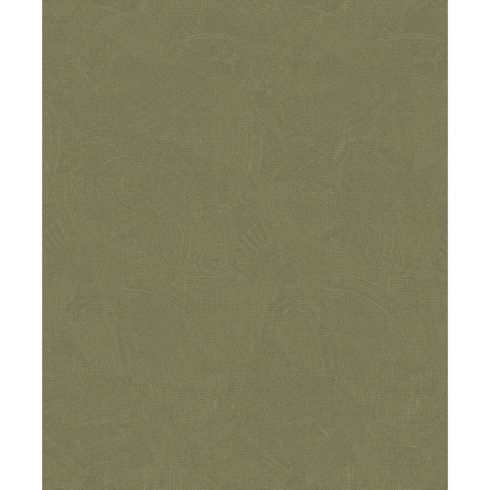 Zen Collection Mud Brown Abstract Plaster Fan Metallic Sheen Finish Non-Pas