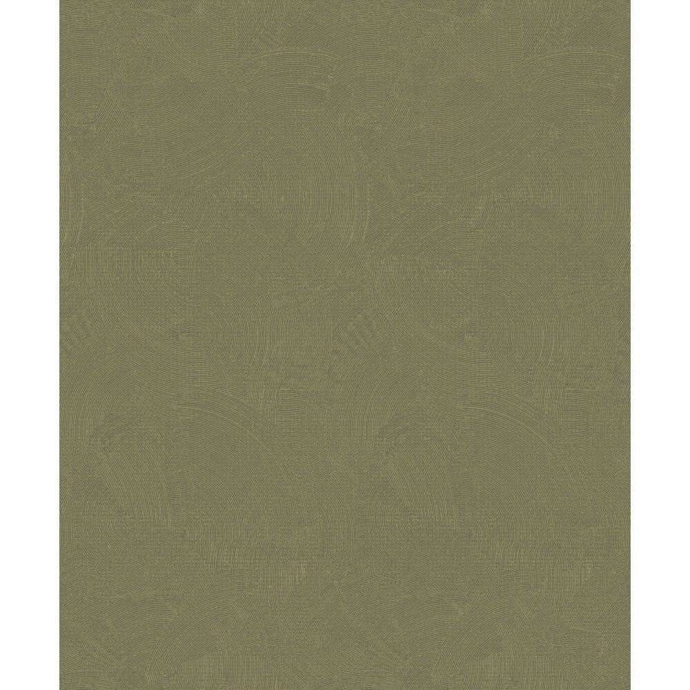 Zen Collection Mud Brown Abstract Plaster Fan Metallic Sheen Finish Non-Pas