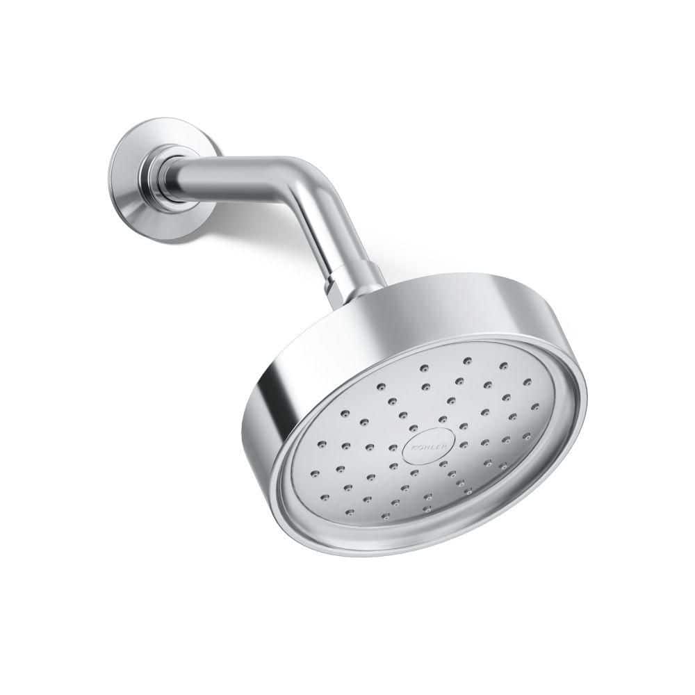Purist 1-Spray Pattern 1.5 Gpm 5.5 In. Wall Mount Fixed Shower Head In Polished Chrome price history on PriceWatchPro
