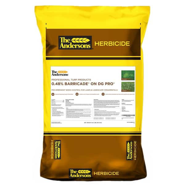 The Andersons 40 Lbs 12900 Sq Ft Barricade Professional Grade Granular Preventer Weed Control Herbicide Aptdg48br40a The Home Depot