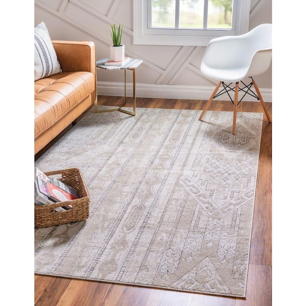 Portland Orford Tan 8 ft. x 10 ft. Area Rug