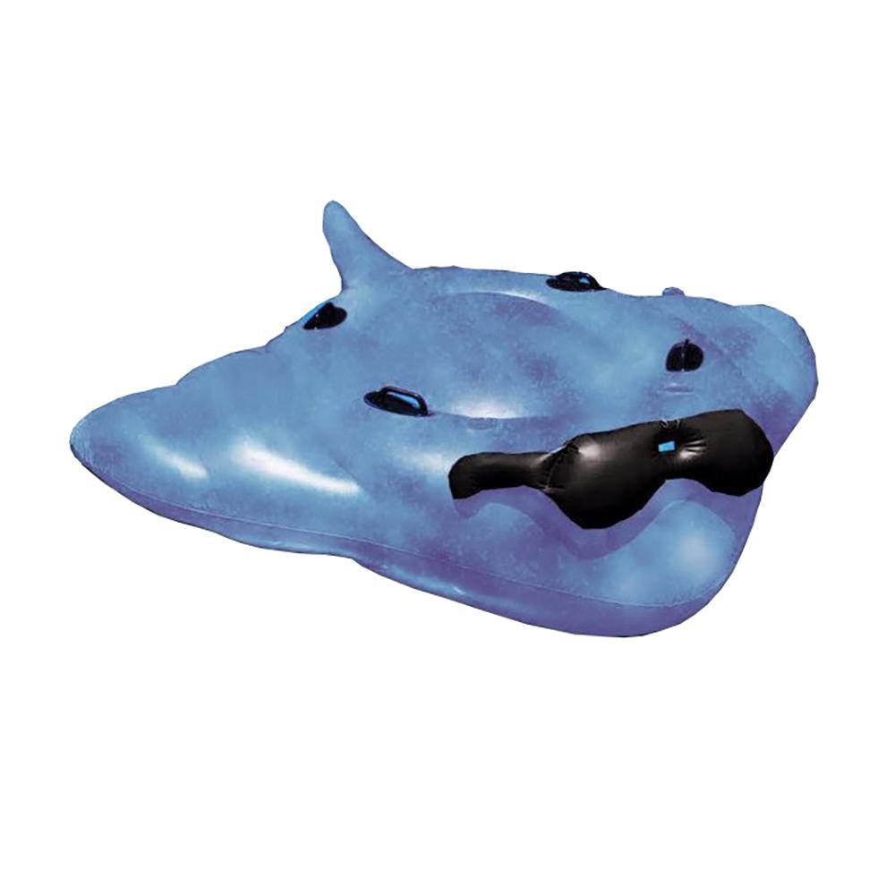 Game Blue Giant Surfin Stingray Pool Float 5100 The Home Depot