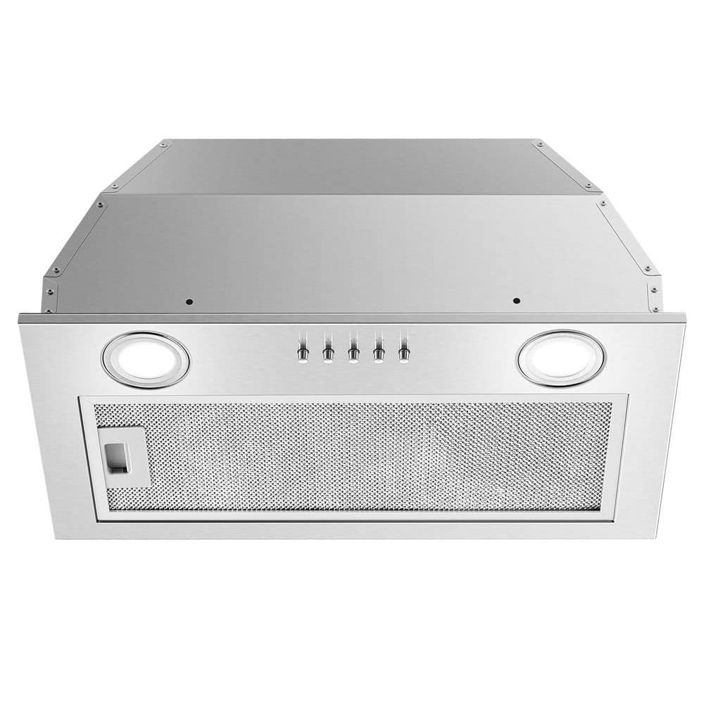 20 in. 600 CFM Insert Range Hood in Stainless Steel, Push Button Control, 3 Speed Fan, Convertible price history on PriceWatchPro