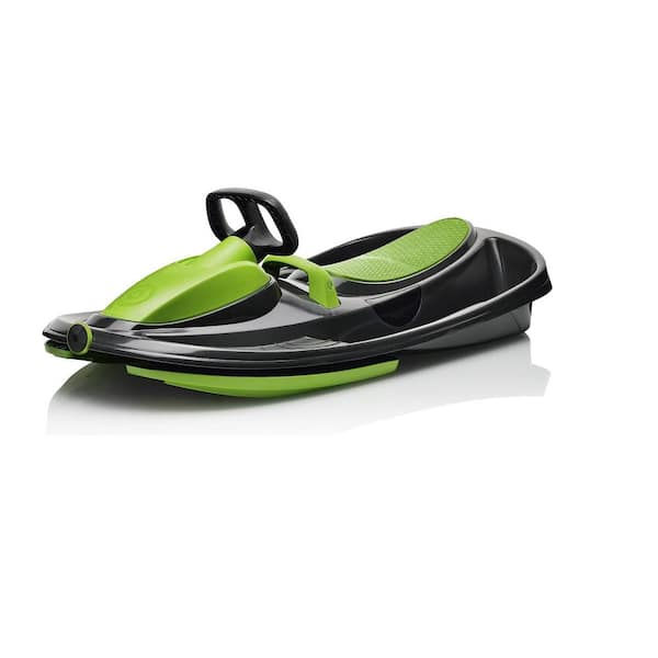 Unbranded Gizmo Riders Stratos Snow Bobsled for Kids 2-Person Steerable Snow Sled for Ages 3 and Up