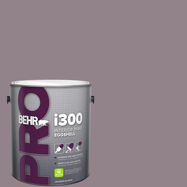 1 gal. #N110-4 Gothic Purple Eggshell Interior Paint