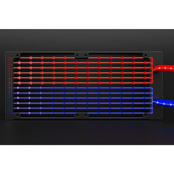 YICHUHAOXI FROSTFLOW X 240 Liquid CPU Cooler White LED 240mm