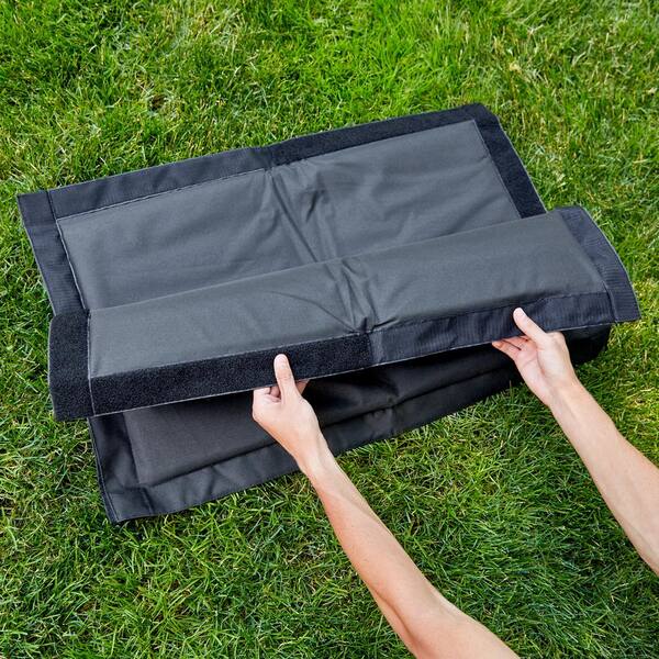 Backflow Preventer Cover 20x26 Inches - Insulated Winter Protection For Irrigation Valves (Sand Color)