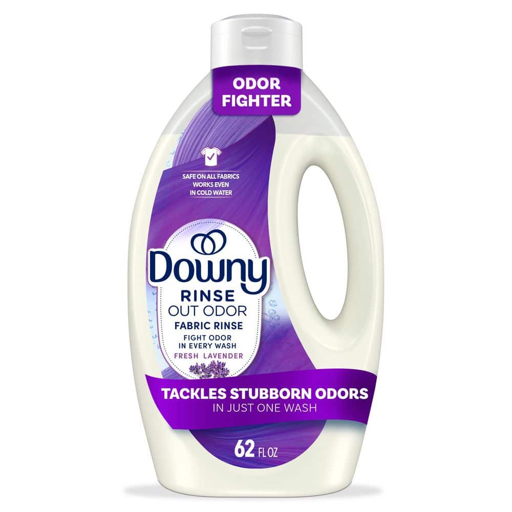 Downy - 62 oz Rinse Odor Remover Fresh Lavender Scent Liquid Fabric Softener